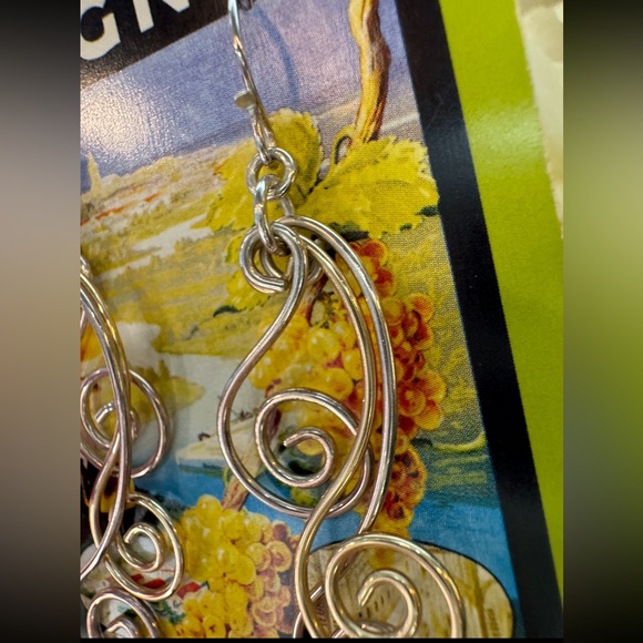 Vintage Handmade Quality Sterling Silver 925 drop dangle Earrings - Picture 4 of 15